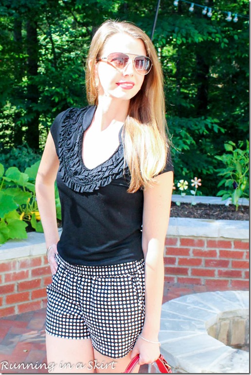 black and white polka dot shorts-38-2