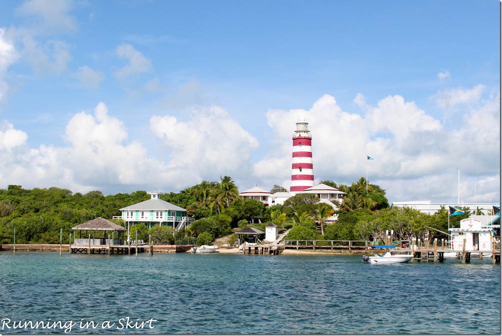 Elbow Cay Bahamas Hope Town Lighthouse