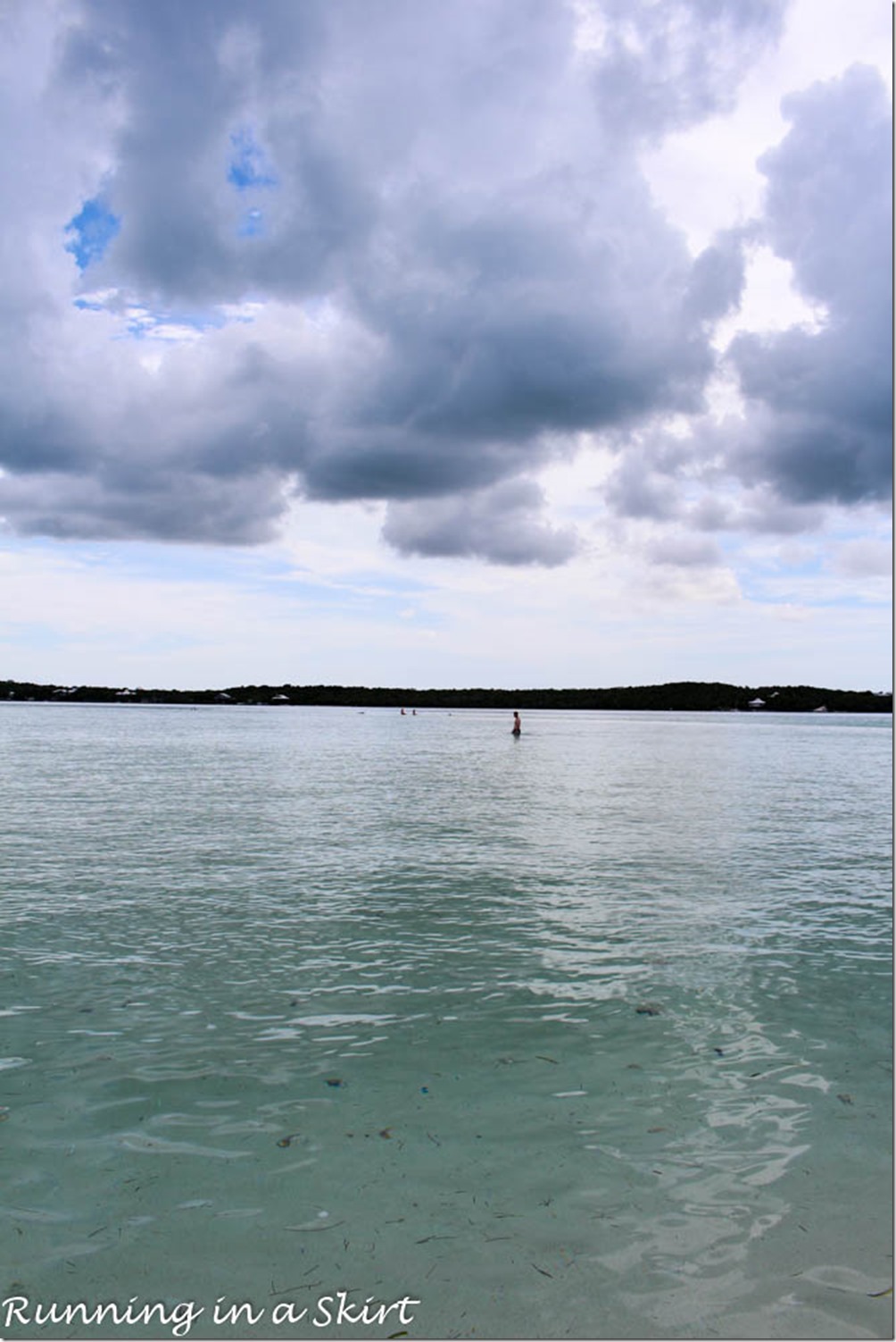 Elbow Cay Bahamas Hope Town Running In A Skirt