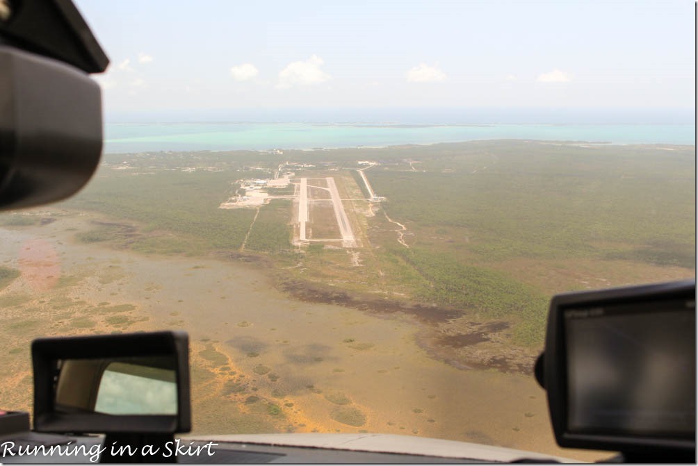 Flying to the Bahamas, Marsh Harbor Airport