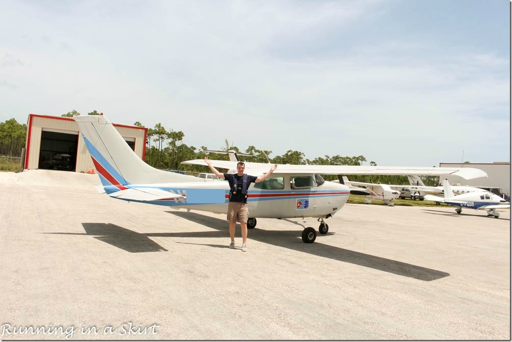 Flying to the Bahamas, Cessna 210 Marsh Harbor Airport