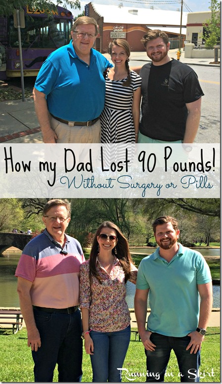 How my Dad Lost 100 Pounds with No Gimmicks