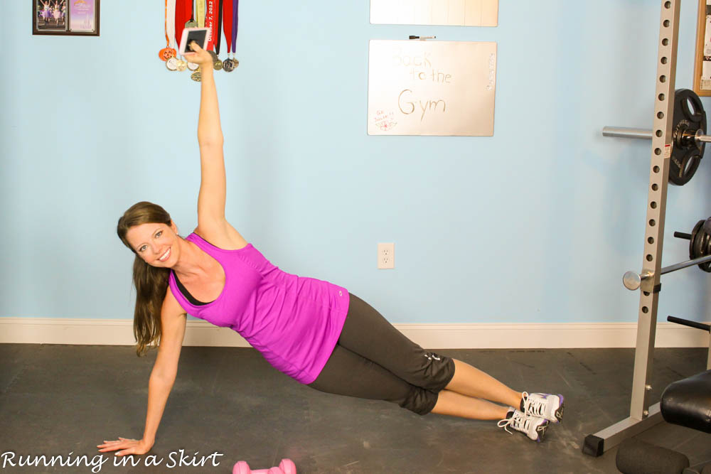 Back to the Gym Dumbbell Workout- Side Plank