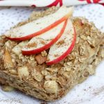 apple cinnamon baked oatmeal recipe / Running in a Skirt