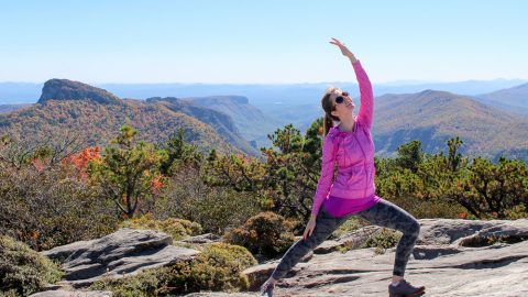 Hawksbill Mountain Hike, Linville Gorge in Western North Carolina, Tips, pictures and directions!/ Running in a Skirt