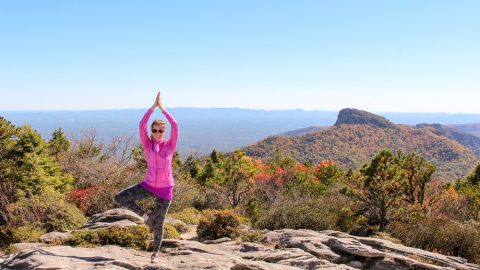 Hawksbill Mountain Hike, Linville Gorge in Western North Carolina, Tips, pictures and directions!/ Running in a Skirt