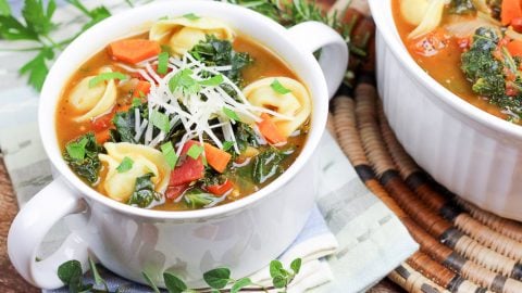 Kale Tortellini Soup