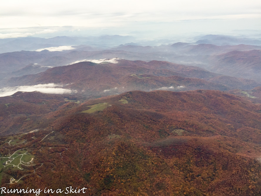 Fall Color in WNC for plane/ Running in a Skirt