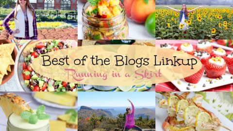 Best of the Blogs Linkup- Linkup your top post of the month or a wrap up of your top posts! The last weekday of every month on Running in a Skirt.