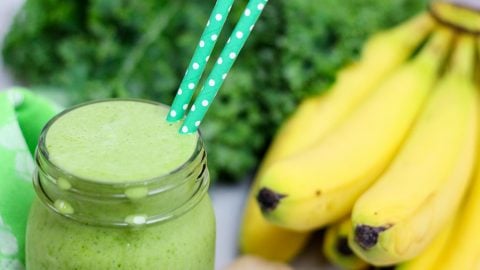THE Best Detox Green Smoothie Recipe/ Running in a Skirt