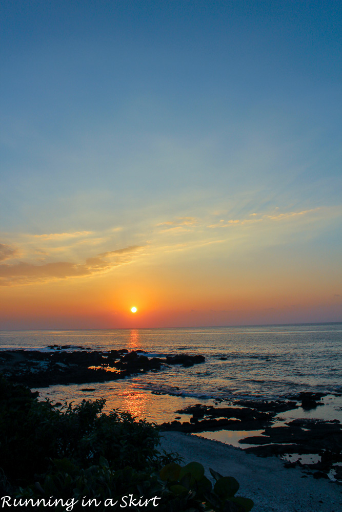 Sunset at Kamuela Provision Company Dinner, KPC, Hilton Waikoloa Village