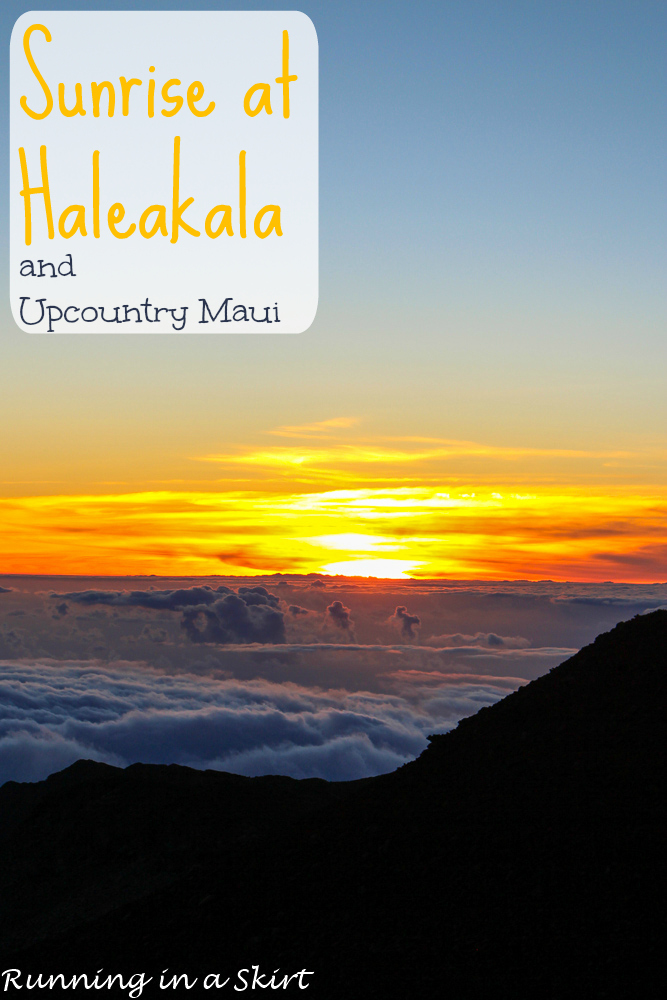 Sunrise at Haleakala and Upcountry Maui