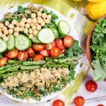 Vegan Cobb Salad - add avocado for creamy goodness! Perfect detox salad! / Running in a Skirt