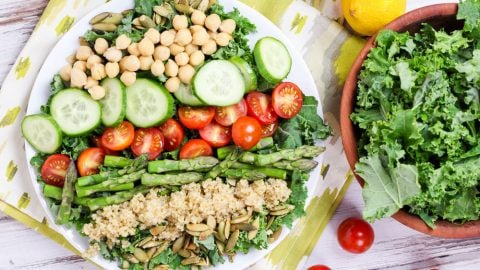 Vegan Cobb Salad - add avocado for creamy goodness! Perfect detox salad! / Running in a Skirt