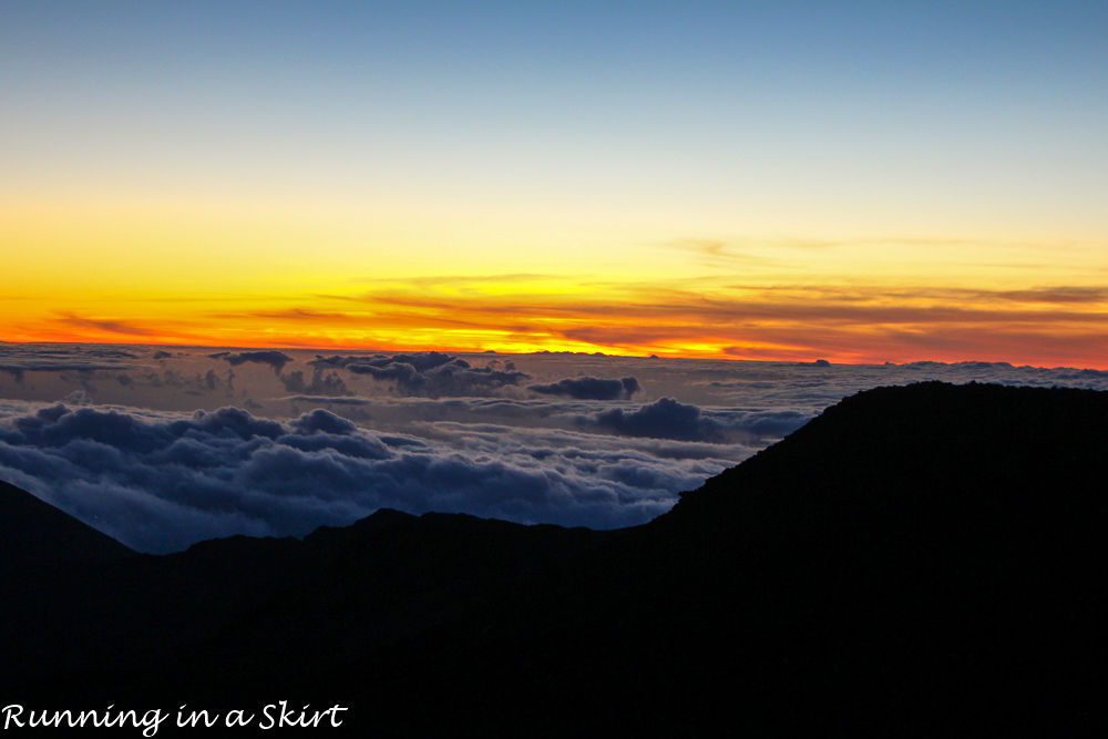 Haleakala Volcano Sunrise