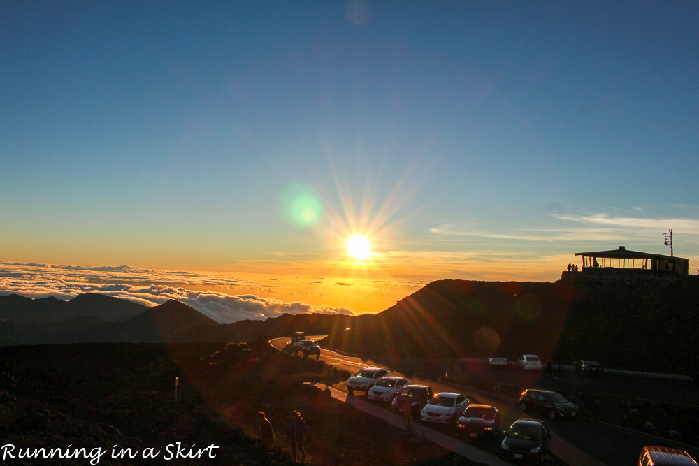 Haleakala Volcano Sunrise