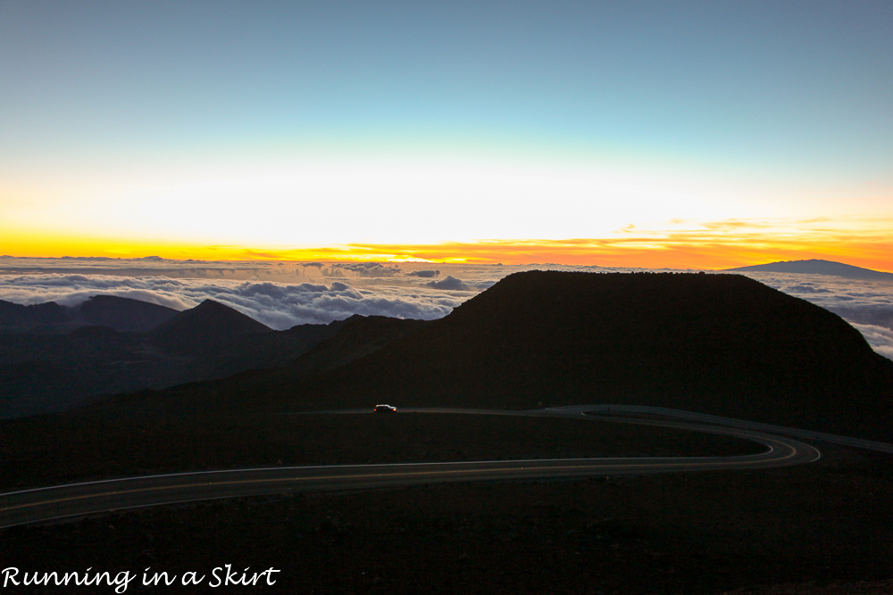 Haleakala Volcano Sunrise