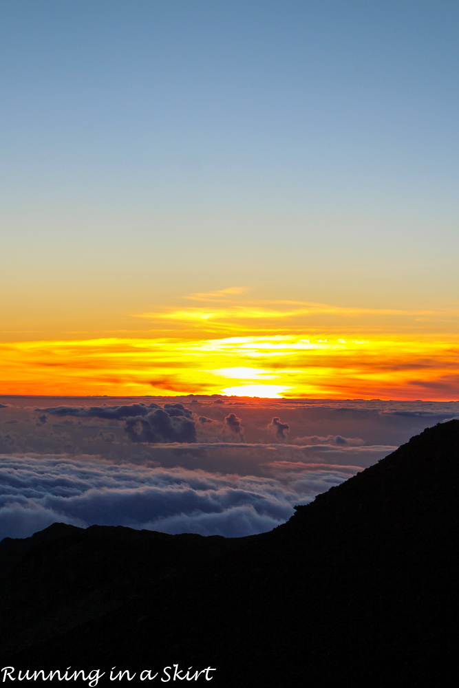 Haleakala Volcano Sunrise