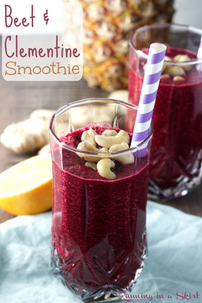 Oh My Darlin Clementine Smoothie- Amazing smoothie ingredients and recipes delivered to your door with Green Blender! Find out how it works on Running in a Skirt or GreenBlender.com