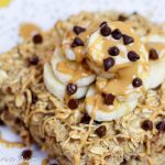 Chunky Monkey Baked Oatmeal Recipes / Peanut Butter, Banana, Clean Eating & Easy Healthy Breakfast! / Running in a Skirt