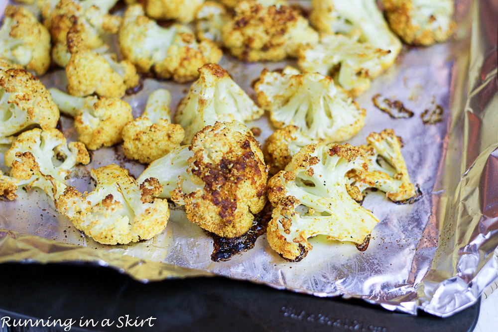 Curry Roasted Cauliflower - Your new favorite way to eat cauliflower