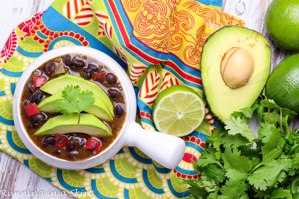 Easy Crock Pot Black Bean Soup-42-4