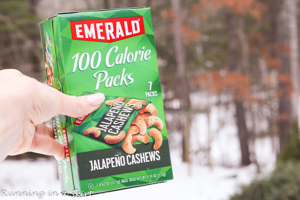 Emerald Cashews in 4 BOLD new flavors.