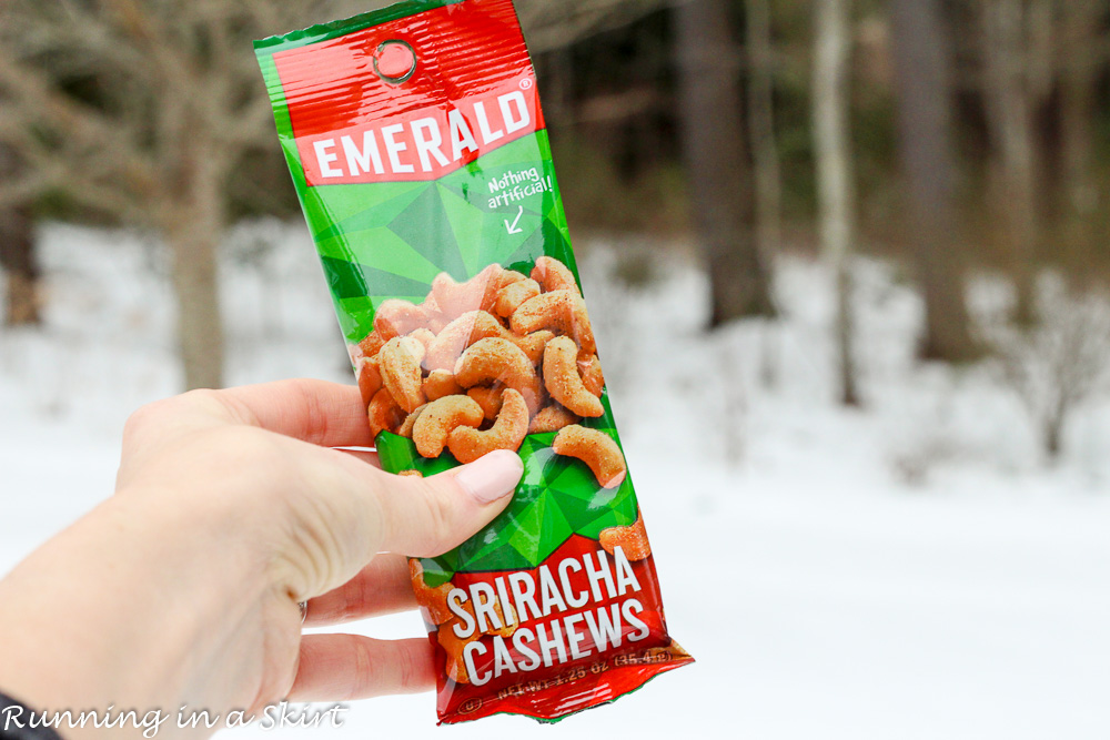 Emerald Cashews in 4 BOLD new flavors.