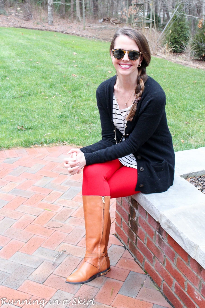 Red Leggings-125