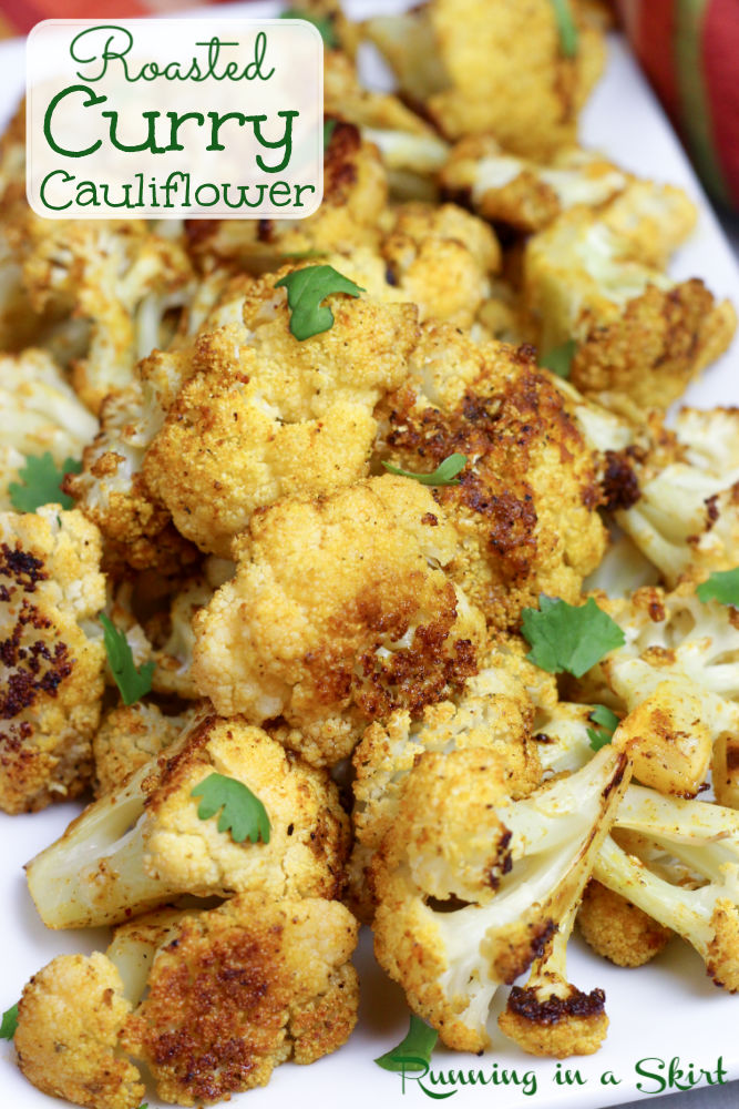 Roasted Cauliflower Curry Pinterest Pin