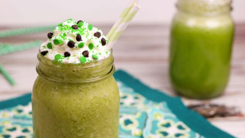 Skinny Shamrock Shake Healthy Shamrock Shake recipe