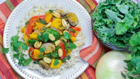 Vegetarian Crock Pot Red Curry recipe