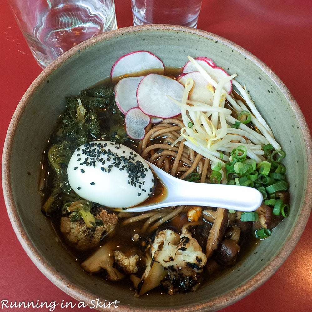 Gan Shan Station Vegetarian Ramen Bowl