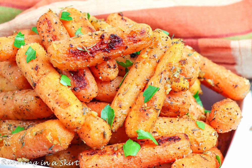 Parmesan Roasted Carrots recipe