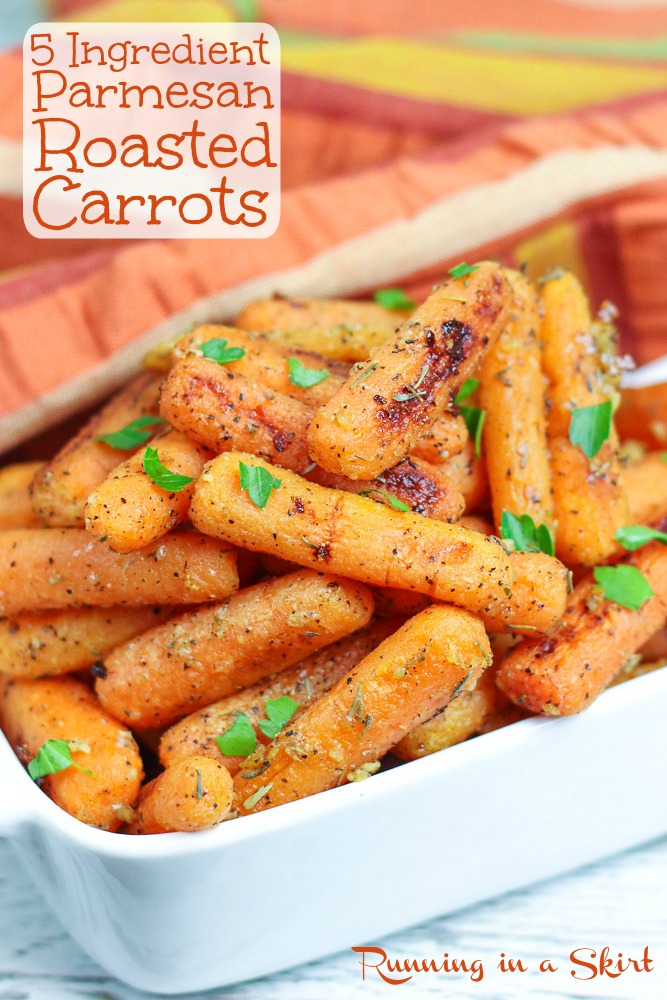 Parmesan Roasted Carrots recipe