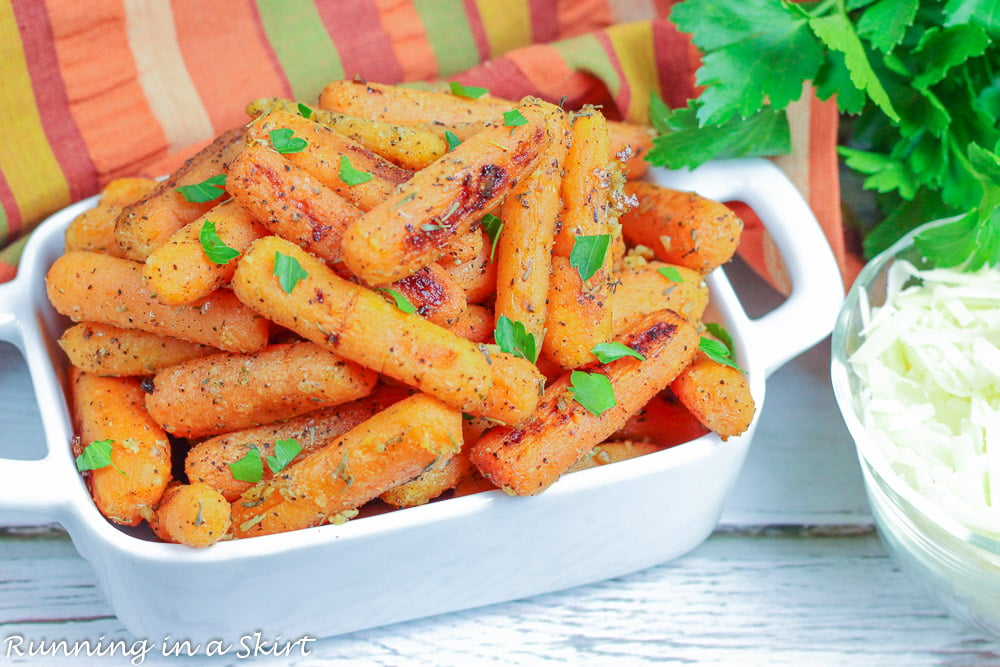 Parmesan Roasted Carrots recipe