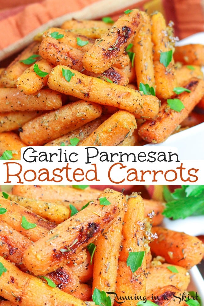 Parmesan Roasted Carrots recipe