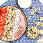 Triple Berry Smoothie Bowl Recipe- Easy, Simple, Healthy Breakfast / Running in a Skirt