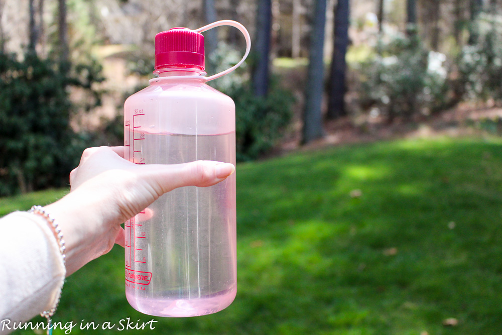 5 Reasons Why You Should Stop Buying Bottled Water/ Running in a Skirt