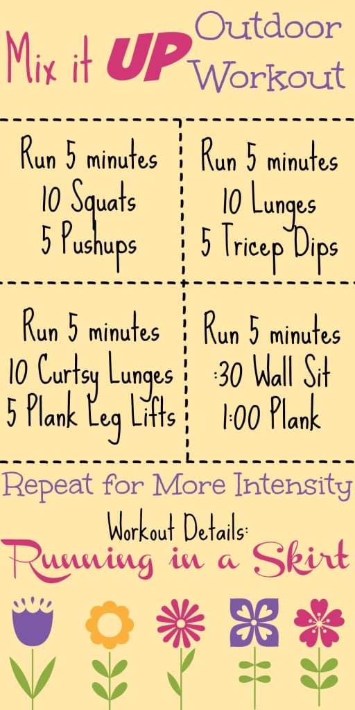 Mix It Up Outdoor Workout