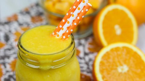 Mango Orange Smoothie- refreshing healthy smoothie