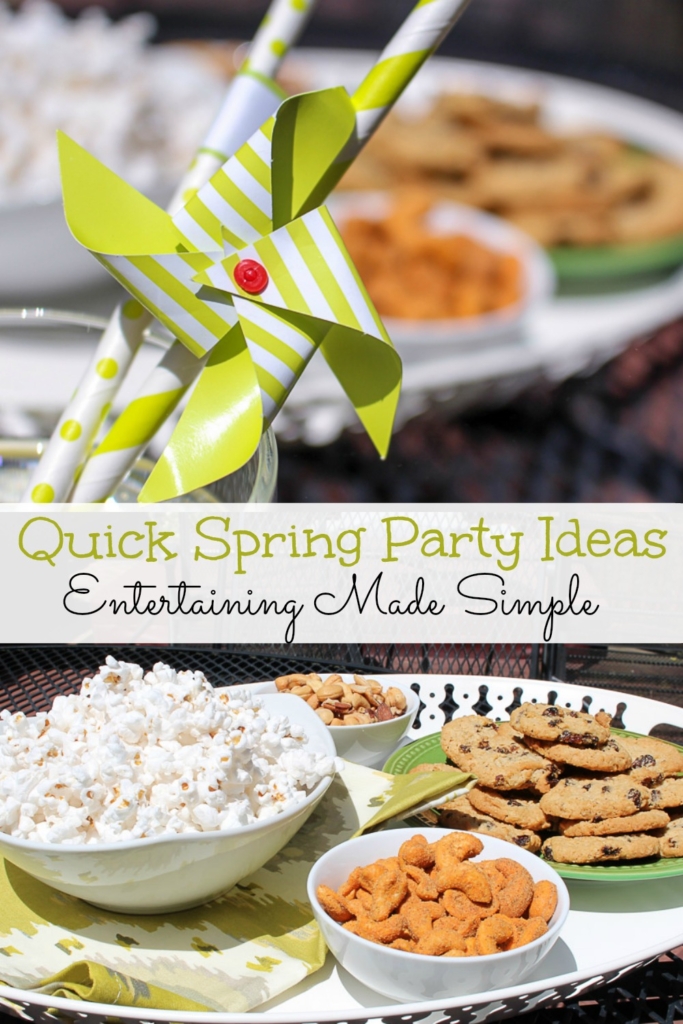 Quick Spring Party Ideas