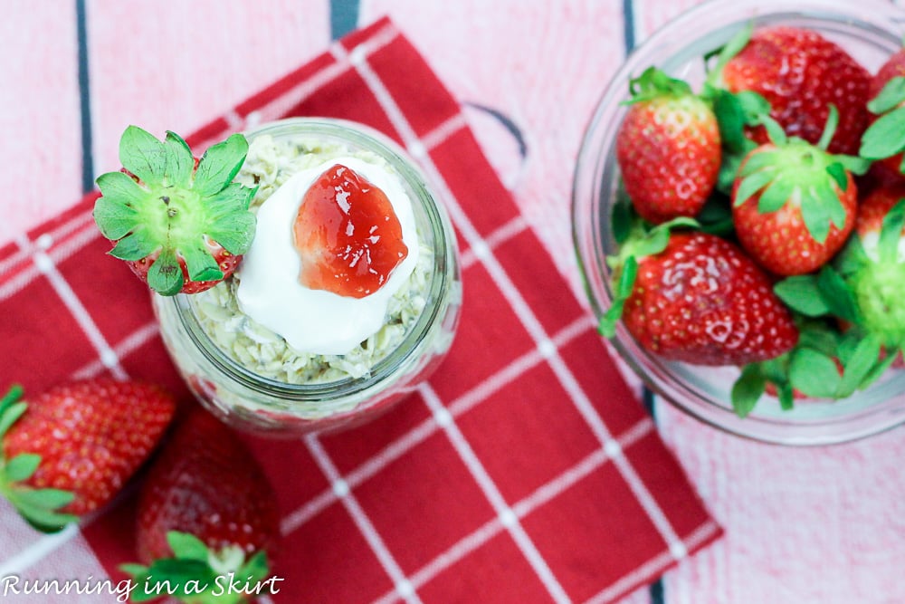 Strawberry Shortcake Overnight Oats recipe (1 of 4)