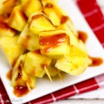 Grilled Pineapple Kabobs with simple, homemade Pineapple BBQ Sauce Recipe / Running in a Skirt