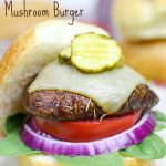 The Best Portobello Mushrtoom Burger recipe/ Running in a Skirt