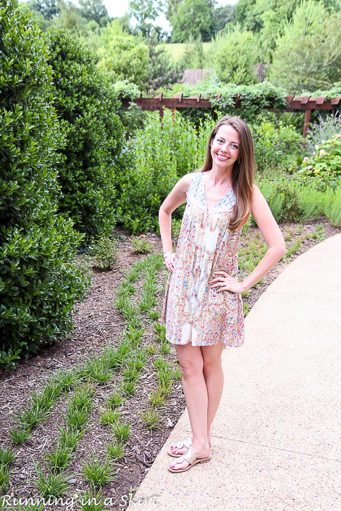 Austin Boho Dress / Running in a Skirt