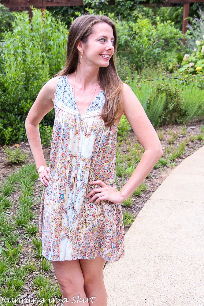 Austin Boho Dress / Running in a Skirt