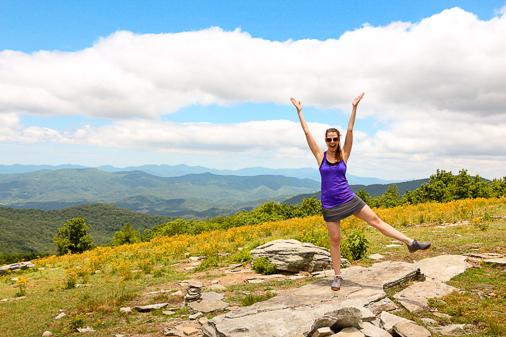 Bearwallow Mountain Summer Hike- Western North Carolina Hiking