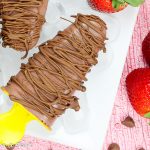 Chocolate Covered Strawberry Protein Popsicles / Running in a Skirt