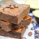 Dark Chocolate Avocado Brownies- no butter or oil / Running in a Skirt